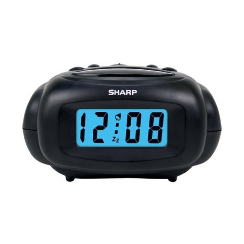 Sharp digital alarm clock - digital,