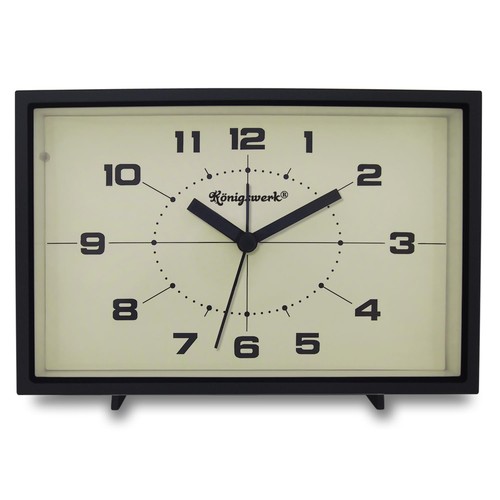 Analog alarm clock - clock,, 6